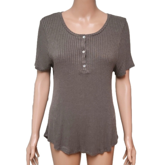 Tops - 𝅺Button-down T-shirt (code-G071)